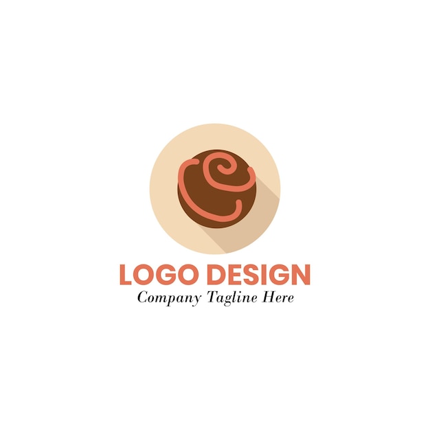 Diseño de logotipo de caramelo Lolipop
