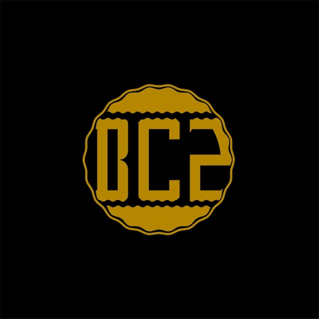 Diseño de logotipo de carta 'BCZ'