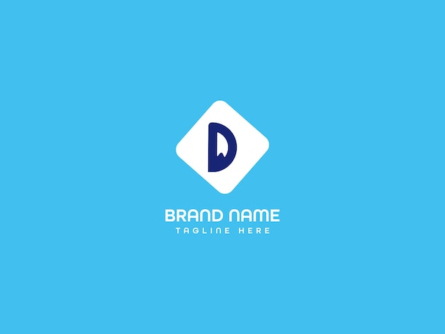 Diseño de logotipo de carta comercial moderna
