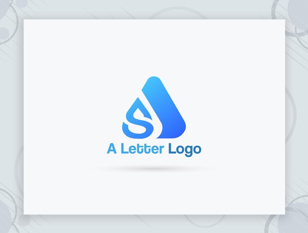 Un diseño de logotipo de carta