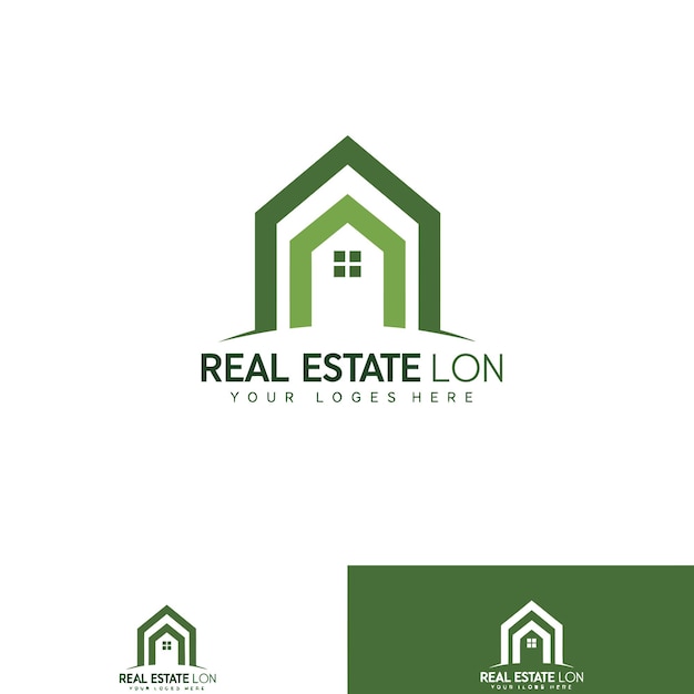 Diseño del logotipo de la casa inmobiliaria
