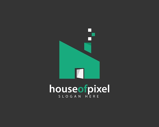 Diseño de logotipo de la casa Plantilla vectorial Construcción y arquitectura Concepto de diseño de logotipo