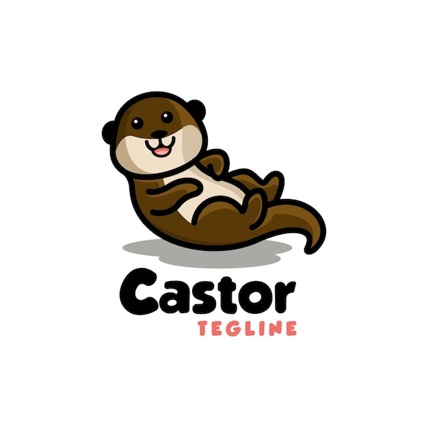 Diseño del logotipo de Castor