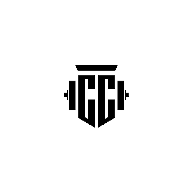 El diseño del logotipo CC monograma letra texto nombre símbolo monocromático logotipo alfabeto carácter logotipo simple