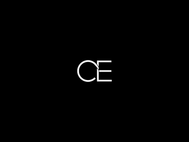 diseño de logotipo CE