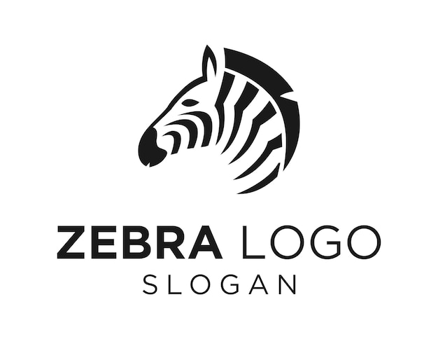 Diseño de logotipo de cebra