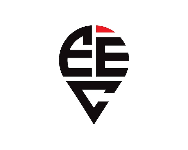 Diseño del logotipo de la CEE en forma de letra