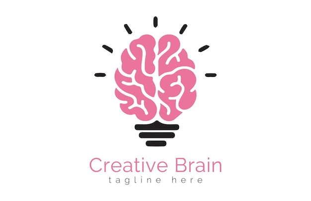 Diseño del logotipo del cerebro