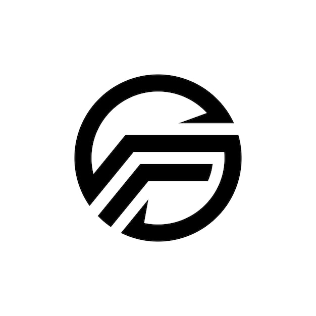 Diseño de logotipo CF creativo