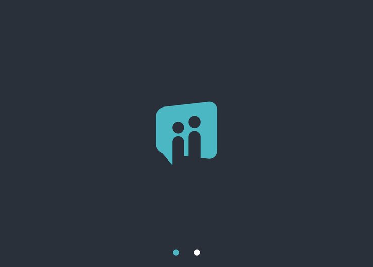 Vector diseño de logotipo de chat diseño vectorial ilustración de silueta