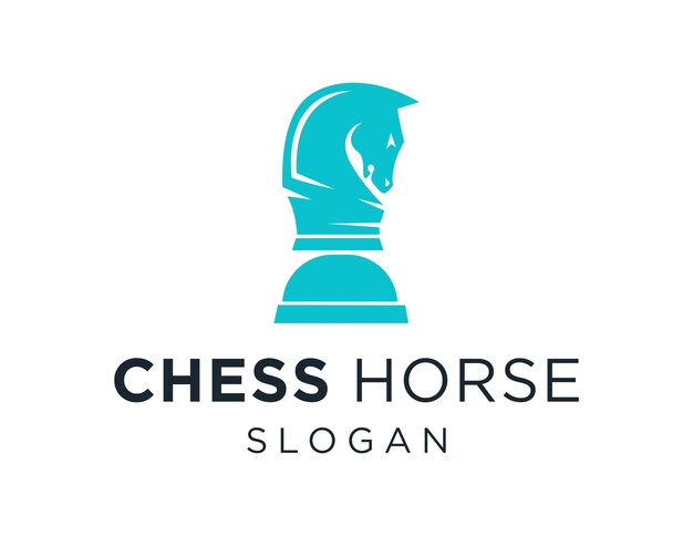 El diseño del logotipo Chess Horse se creó utilizando la aplicación Corel Draw 2018 con un fondo blanco.