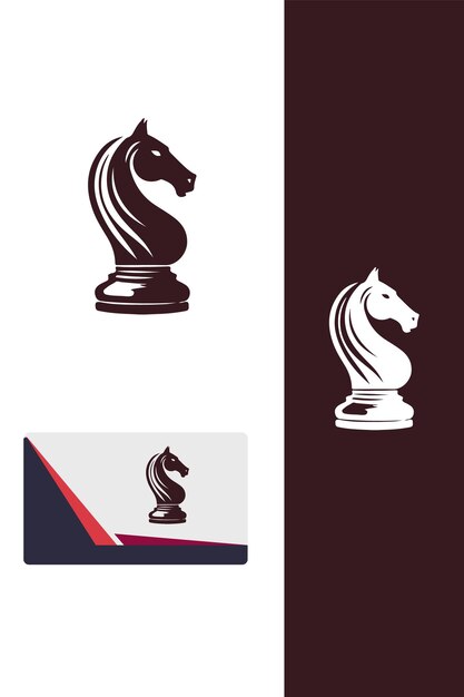 Diseño del logotipo de Chess Knight