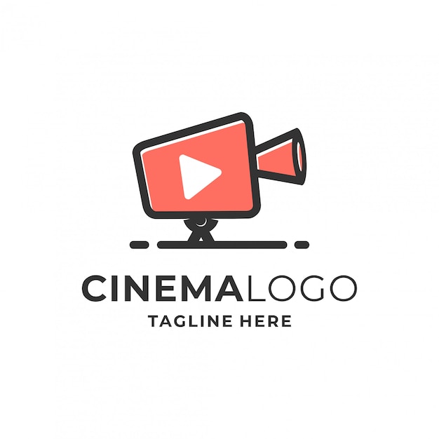 Diseño de logotipo de cine.