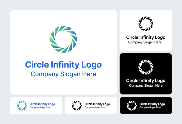 Diseño del logotipo de Circle Infinity