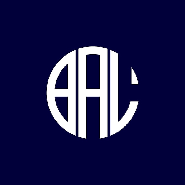 Diseño del logotipo del círculo de bal