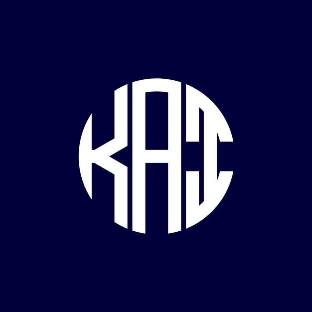 Diseño del logotipo del círculo kai