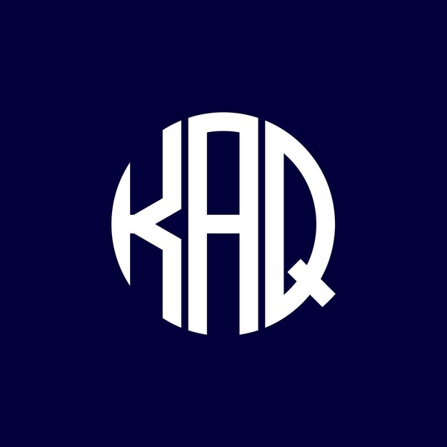 Diseño del logotipo del círculo kaq