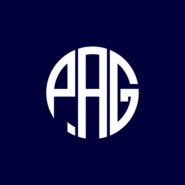 Diseño del logotipo del círculo de páginas