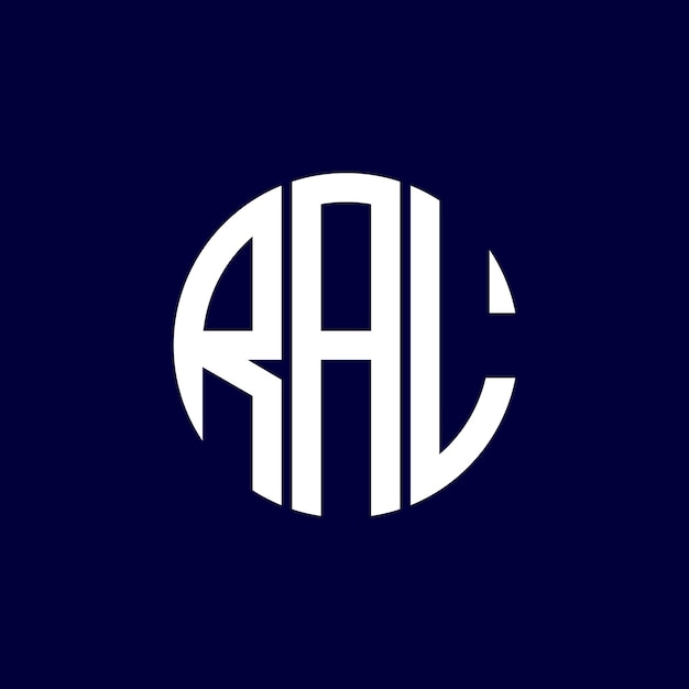 Diseño del logotipo del círculo ral