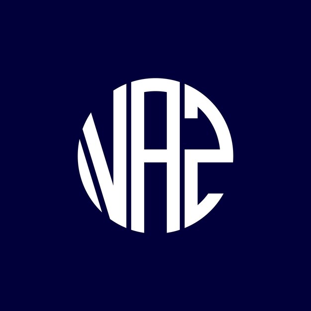 Diseño del logotipo del círculo vaz