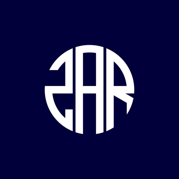 Diseño del logotipo del círculo zar