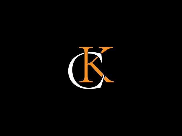 diseño de logotipo CK