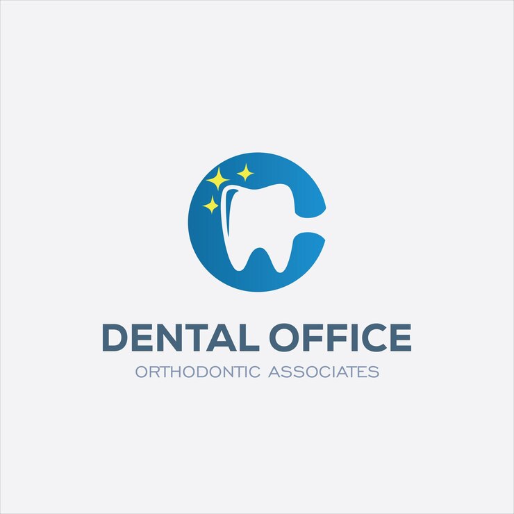Diseño del logotipo de la clínica dental El logotipo del dentista El resumen del diente La estomatología lineal del dentista