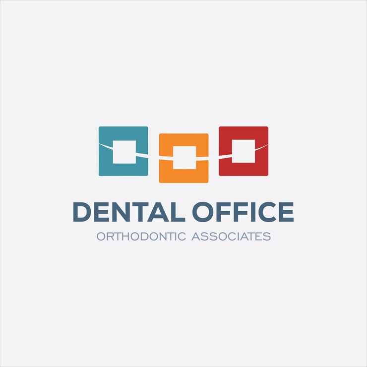 Diseño del logotipo de la clínica dental El logotipo del dentista El resumen del diente La estomatología lineal del dentista