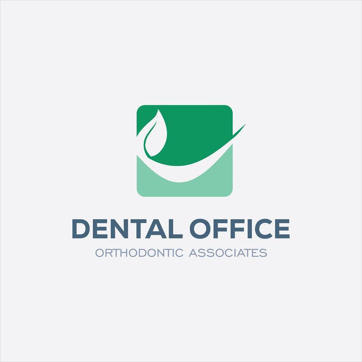 Diseño del logotipo de la clínica dental El logotipo del dentista El resumen del diente La estomatología lineal del dentista