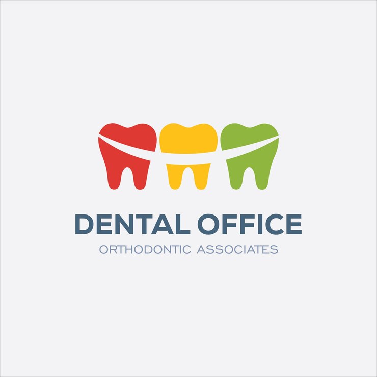 Diseño del logotipo de la clínica dental El logotipo del dentista El resumen del diente La estomatología lineal del dentista