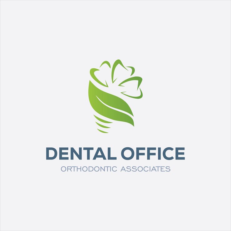 Diseño del logotipo de la clínica dental El logotipo del dentista El resumen del diente La estomatología lineal del dentista