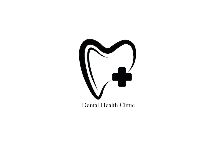 Diseño del logotipo de la clínica de salud dental