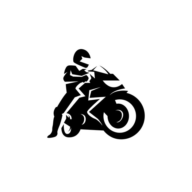 Diseño de logotipo del club de motociclistas americanos