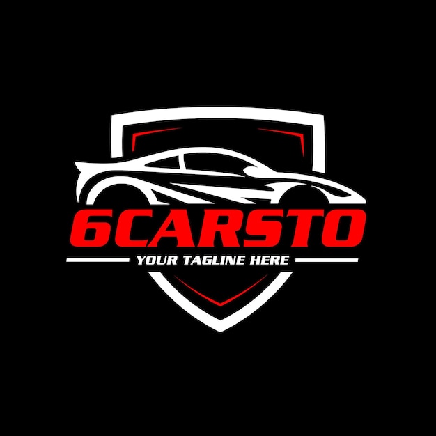 Diseño de logotipo de coche