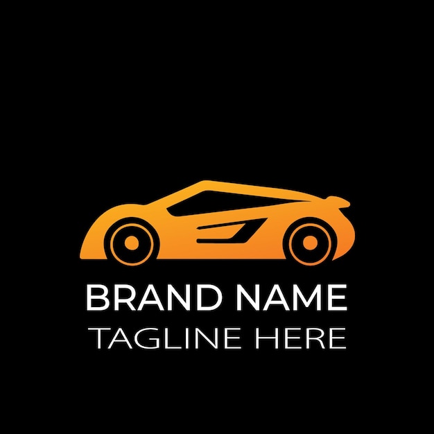 Diseño de logotipo de coche