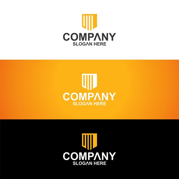 Diseño de logotipo de colección de monogramas Premium Vector premium