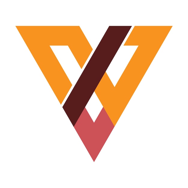 Diseño de logotipo en color moderno de línea web