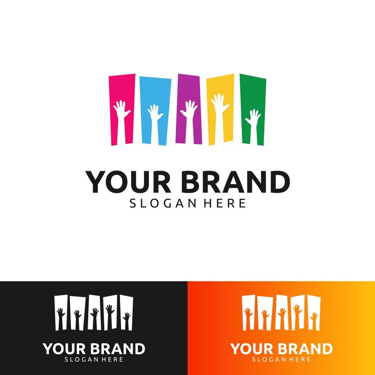 DISEÑO DE LOGOTIPO COLORIDO A MANO LEVANTADA