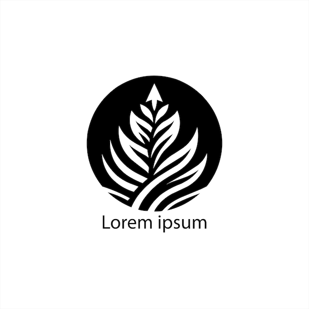 un diseño de logotipo comercial para la marca
