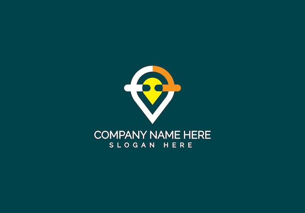 Diseño del logotipo de la compañía modernista y minimalista