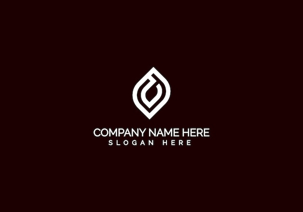 Diseño del logotipo de la compañía modernista y minimalista