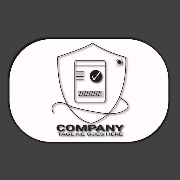 Diseño del logotipo de la compañía Round Circle