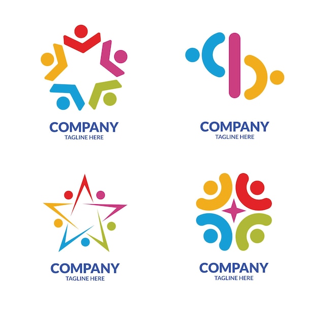 Diseño del logotipo de la compañía Vector