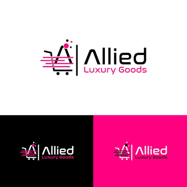 Diseño de logotipo de compras de vector libre