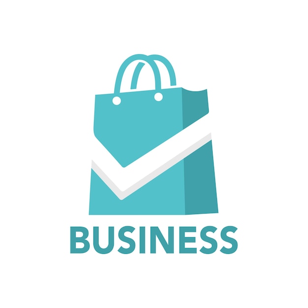 El diseño del logotipo de las compras