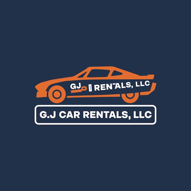 Diseño del logotipo del concepto Car Garage Premium