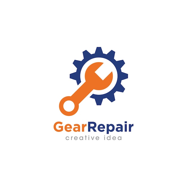 Diseño del logotipo del concepto de Creative Gear