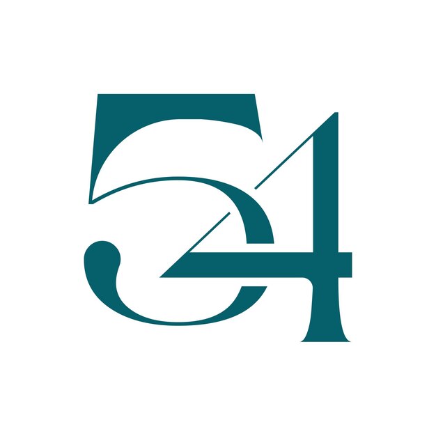 Diseño del logotipo del concepto del monograma
