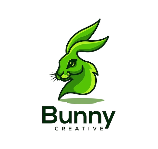 Diseño del logotipo del conejo