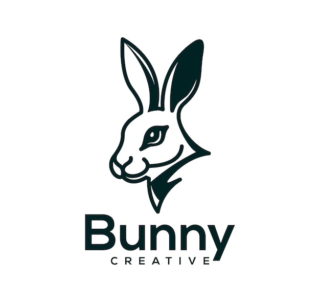 Diseño del logotipo del conejo